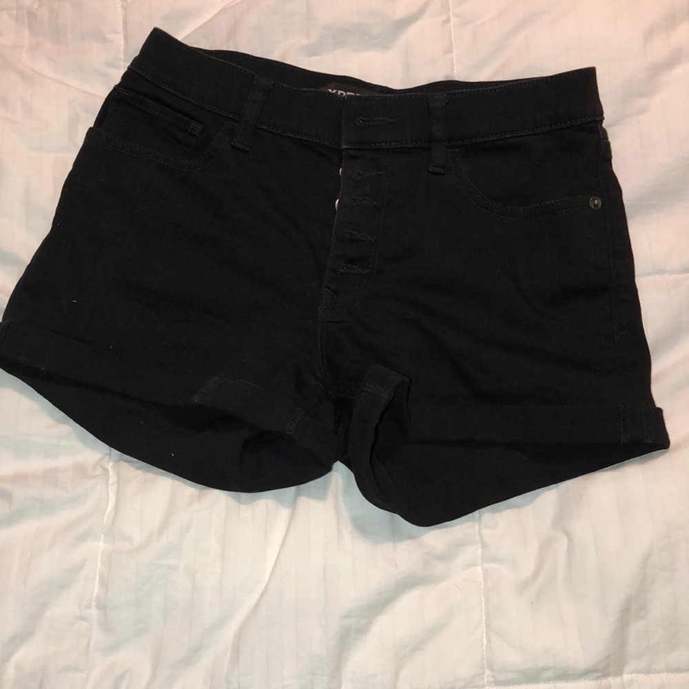 High waisted shorts